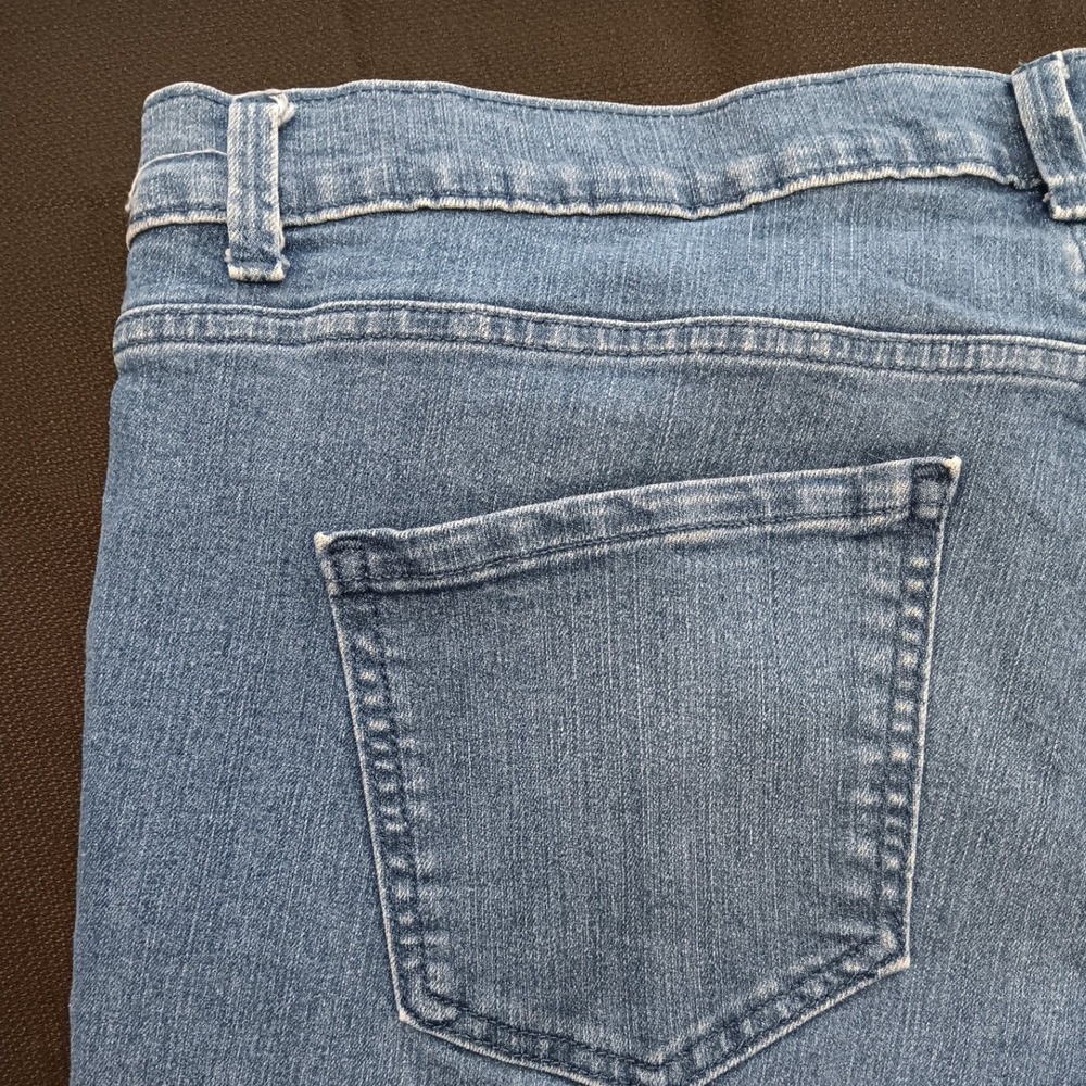 Gloria Vanderbilt Amanda Classic Tapered Jeans Womens 20W Short Medium Wash Blue - Picture 7 of 15